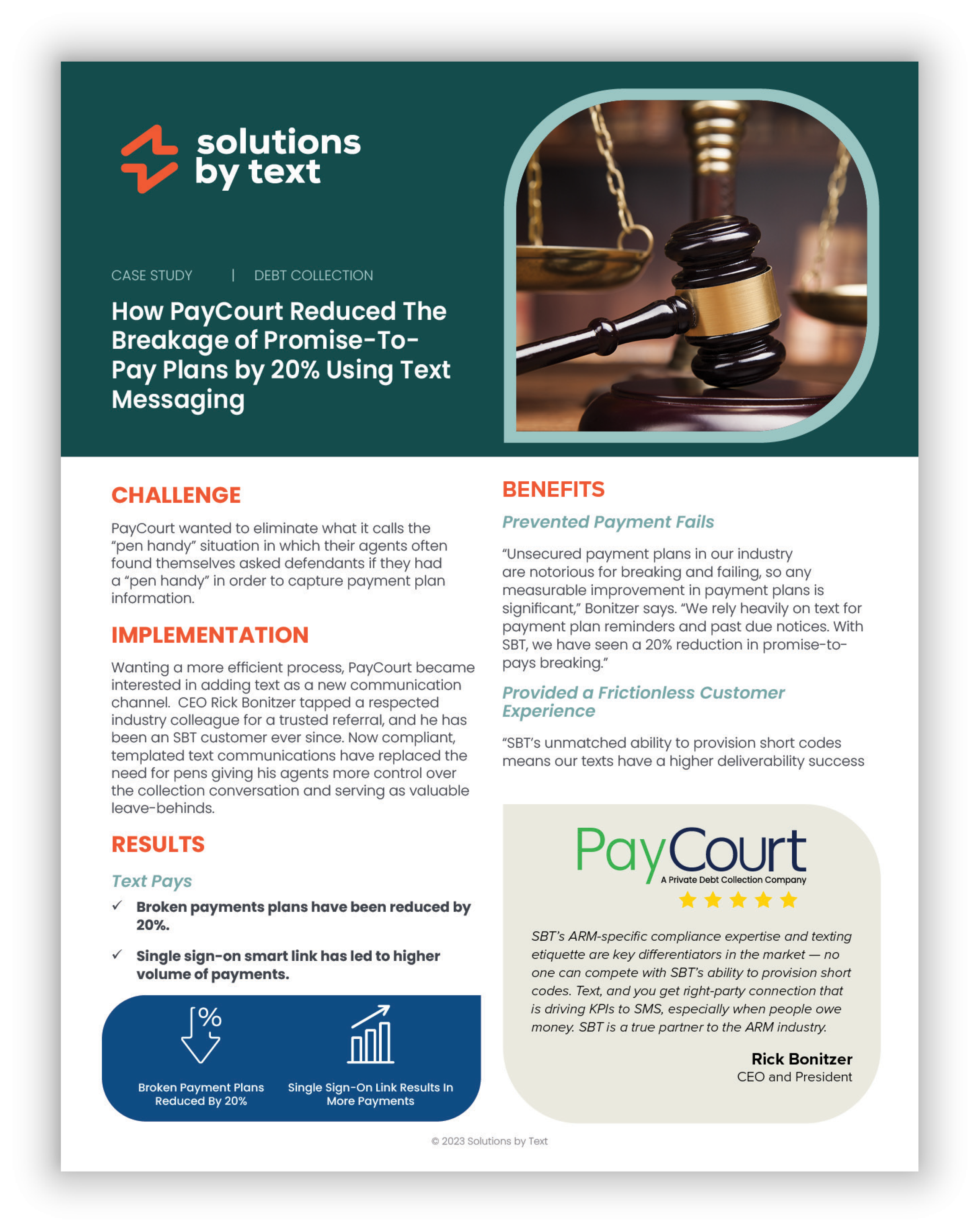 Case Study PayCourt